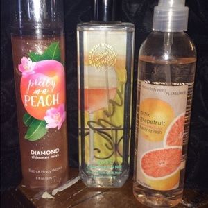 Assorted bath&body works body mists